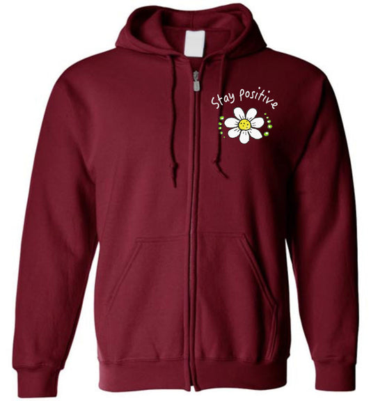 Stay Positive - Zip Hoodie