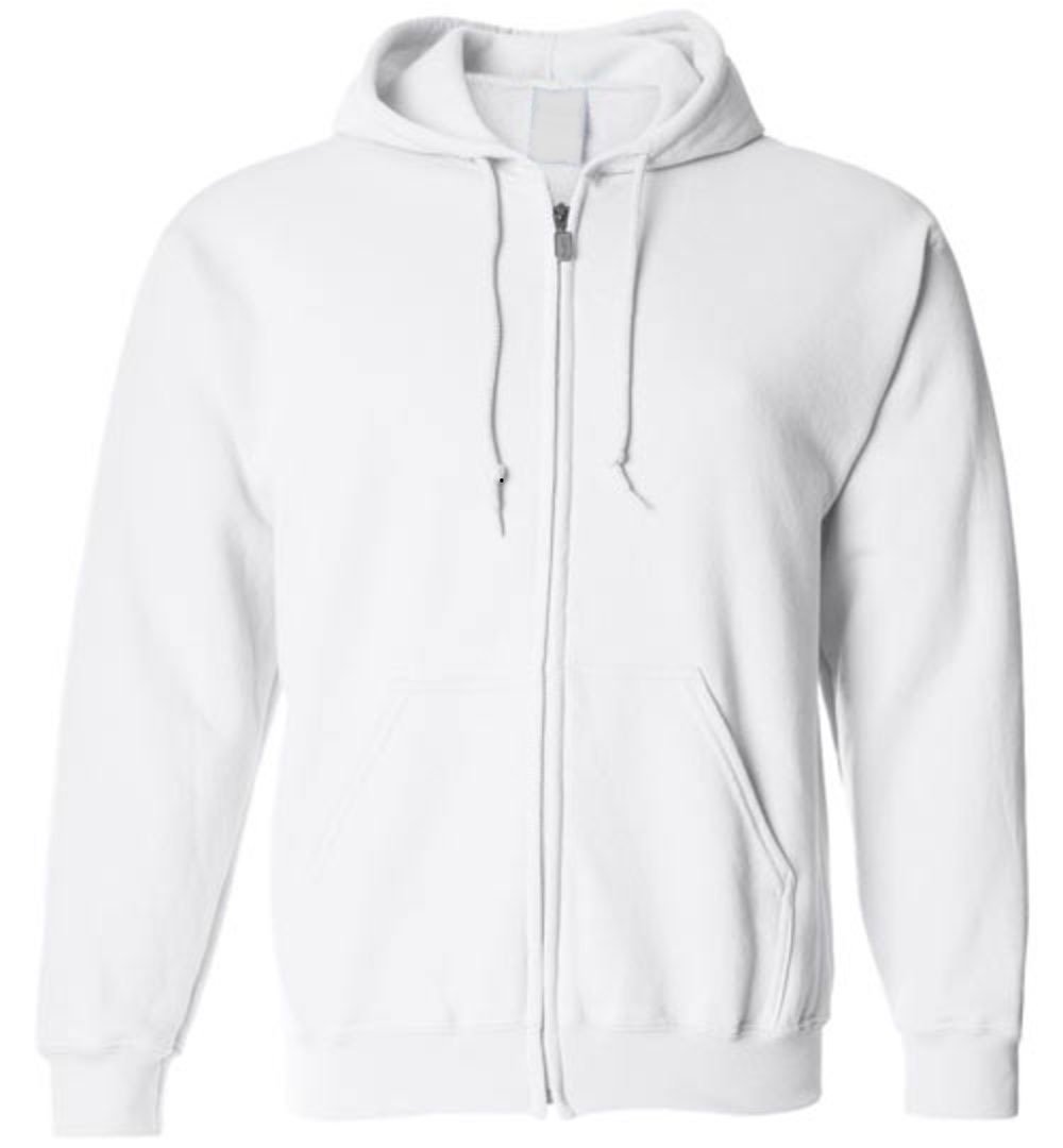 zip hoodie mockup Heyjude Shoppe White S 