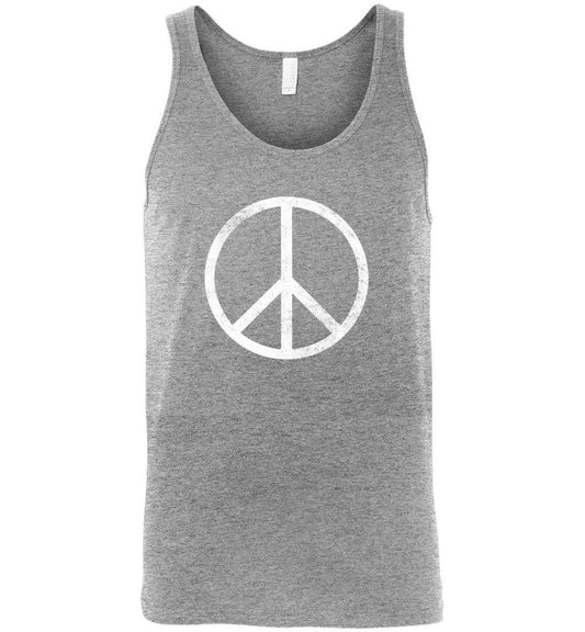 Peace On Earth Tank Heyjude Shoppe Men's/unisex tank Athletic Heather S