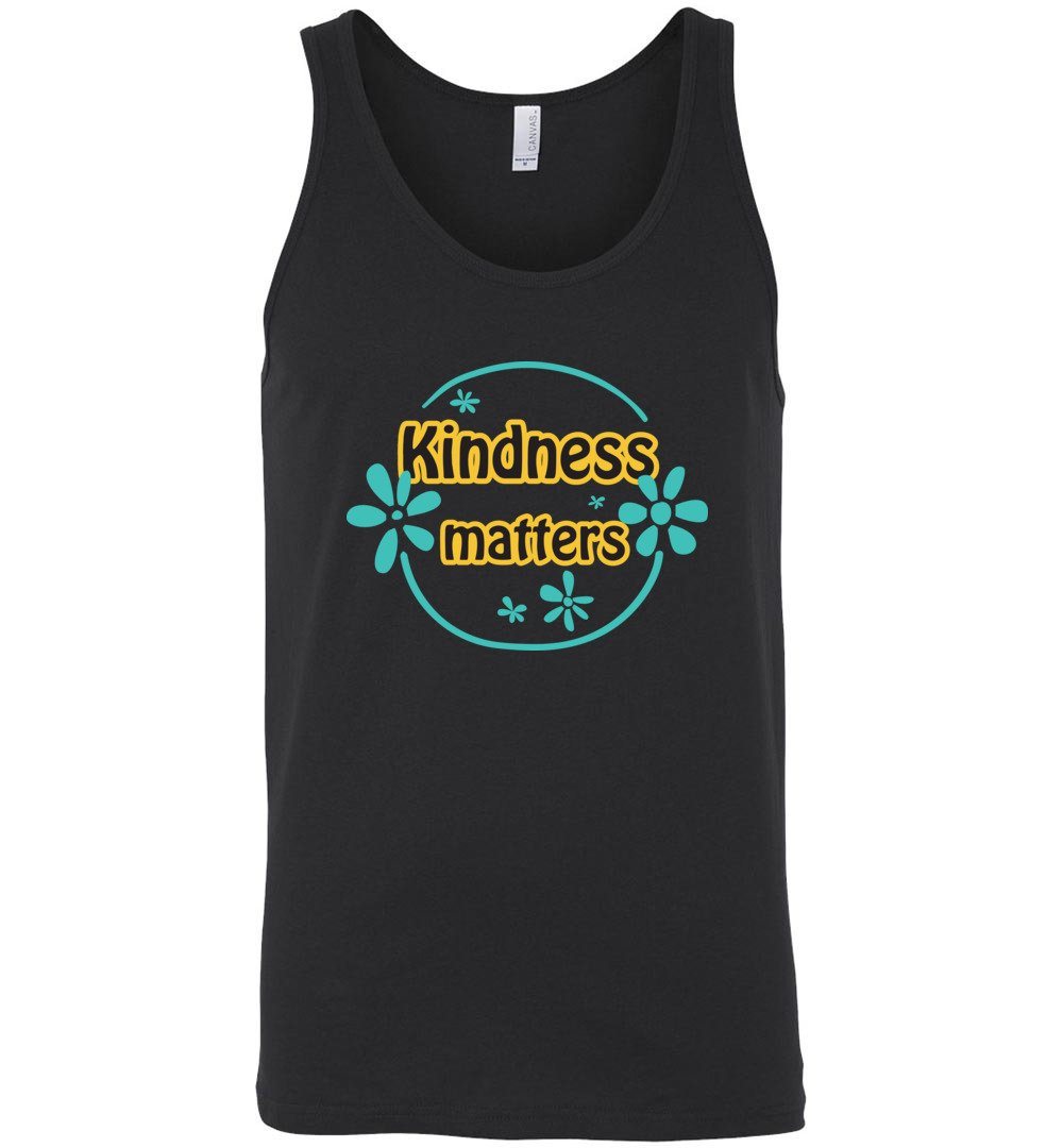 Kindness Matters Tank Heyjude Shoppe Men's/unisex tank Black S