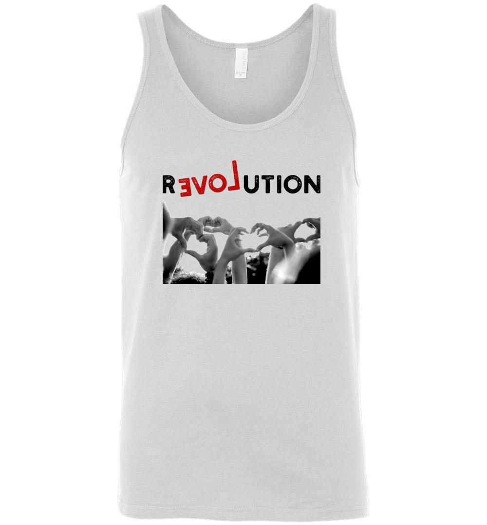 Revolution Of Love - Tank Heyjude Shoppe Men's/unisex tank White S