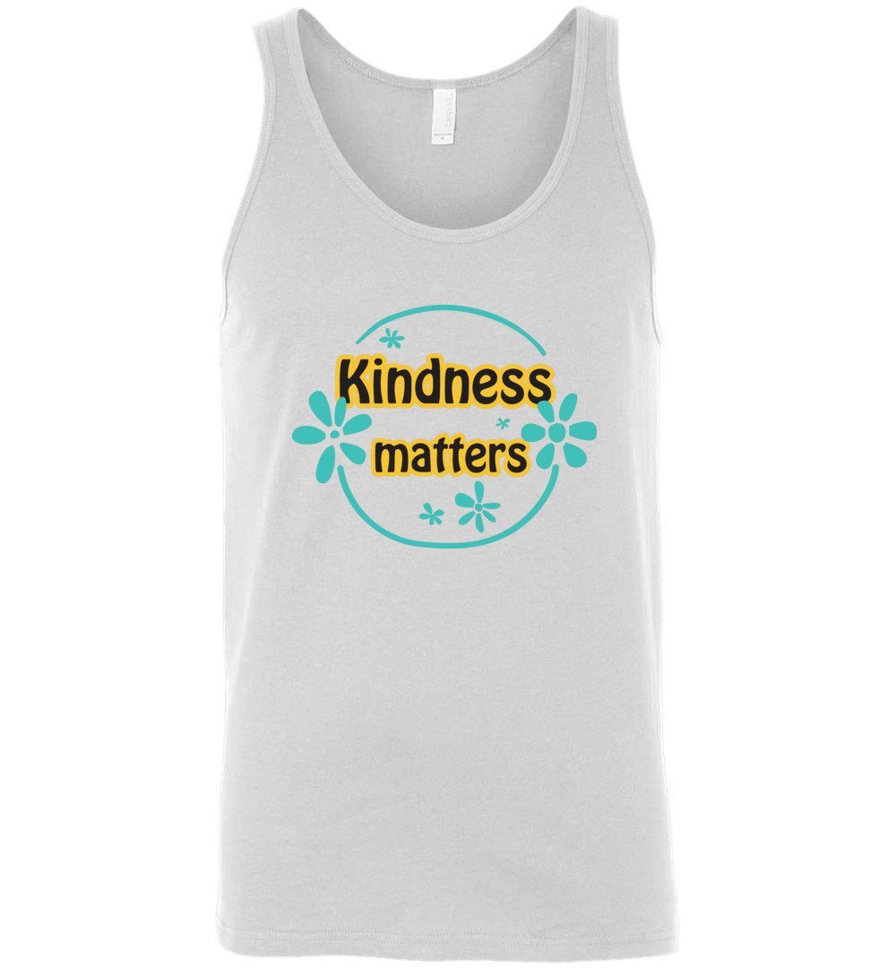 Kindness Matters Tank Heyjude Shoppe Men's/unisex tank White S