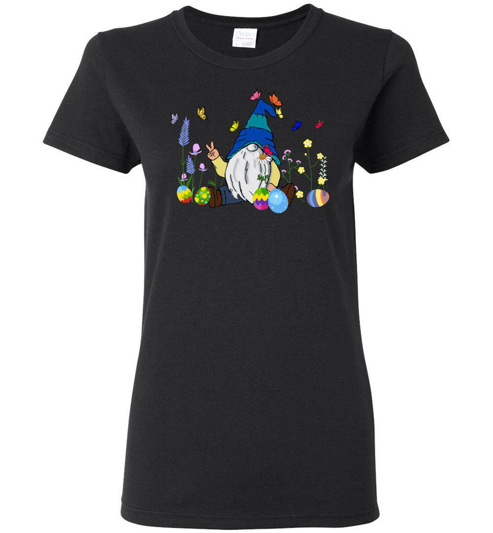 Gnome With Butterflies Short-Sleeve