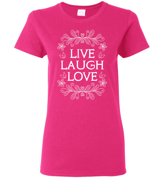 Live Laugh Love Short-Sleeve