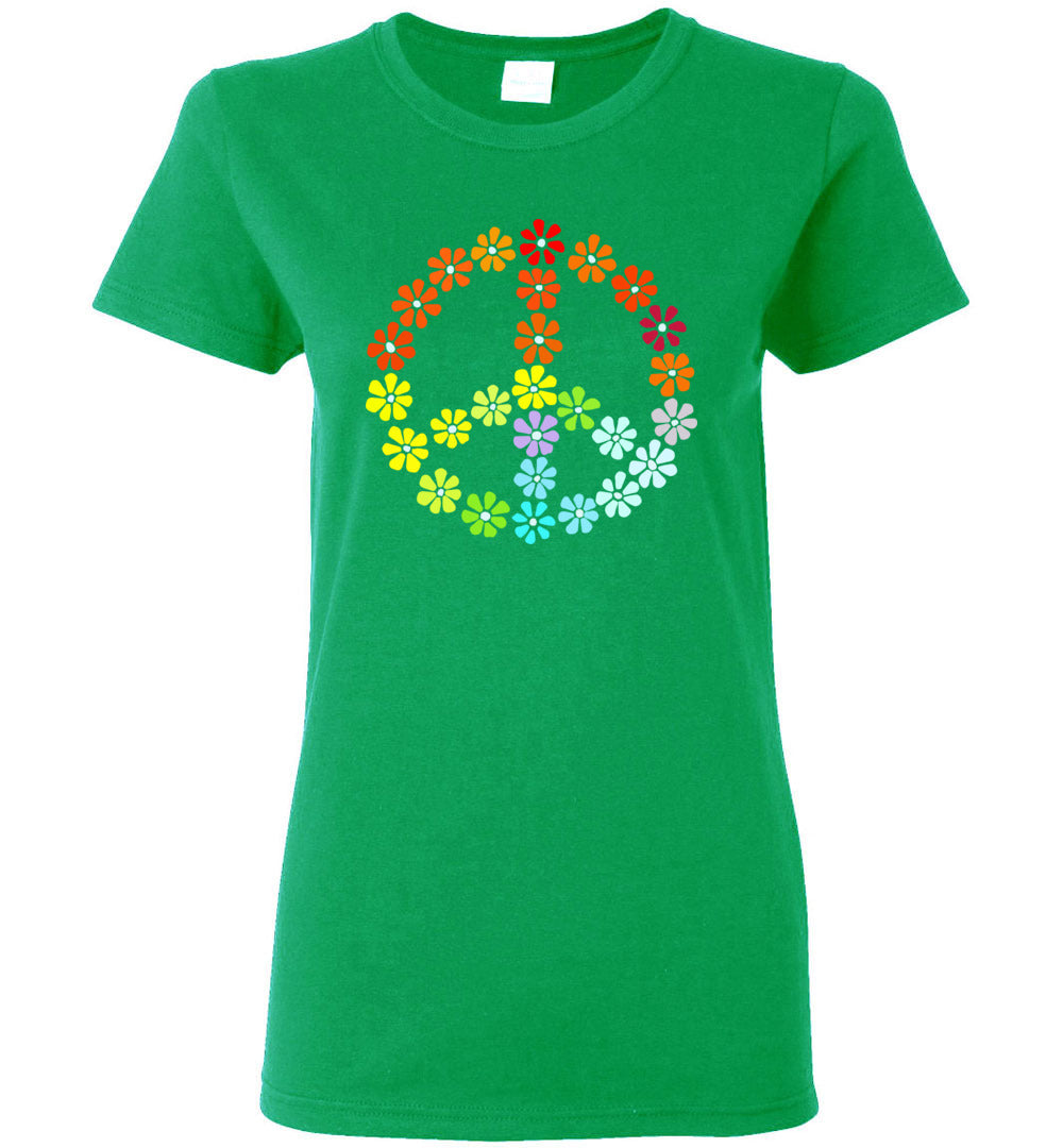 Peaceful Flowers Short-Sleeve T-Shirt