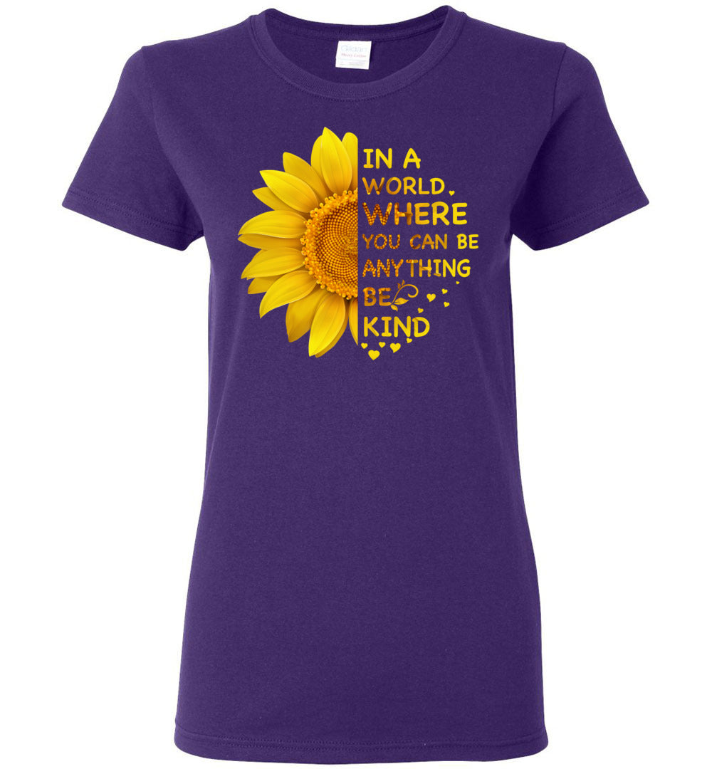 Be Kind- Sunflower Short-Sleeve