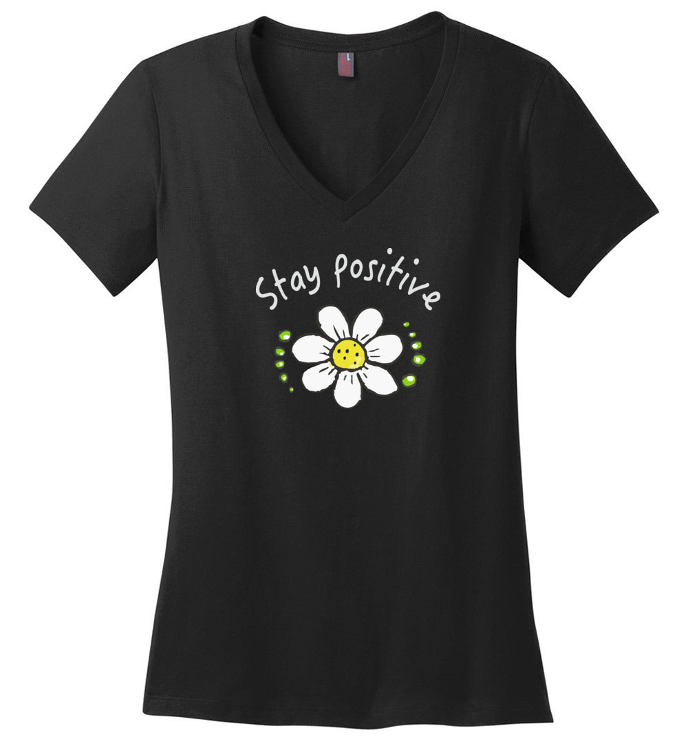 Stay Positive V-neck