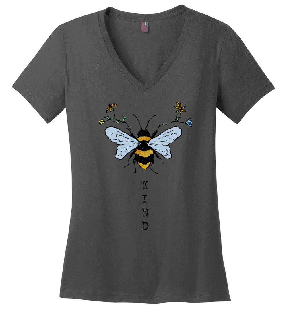 Bee Kind Spring V-neck