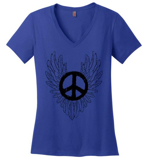Peace Sign Wings Heyjude Shoppe Royal S 