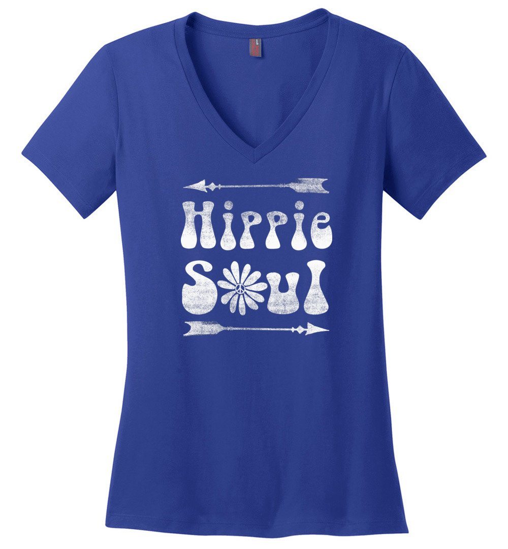 Hippie Soul Vneck Heyjude Shoppe Deep Royal XS 