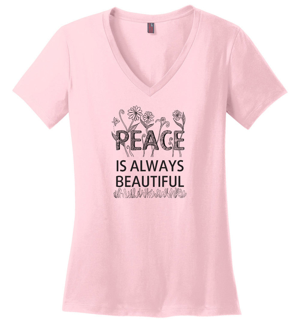 Peace Is Always Beautiful V-necks