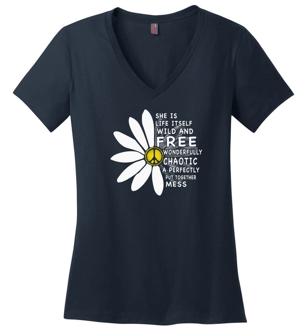Wild And Free Daisy T-shirts