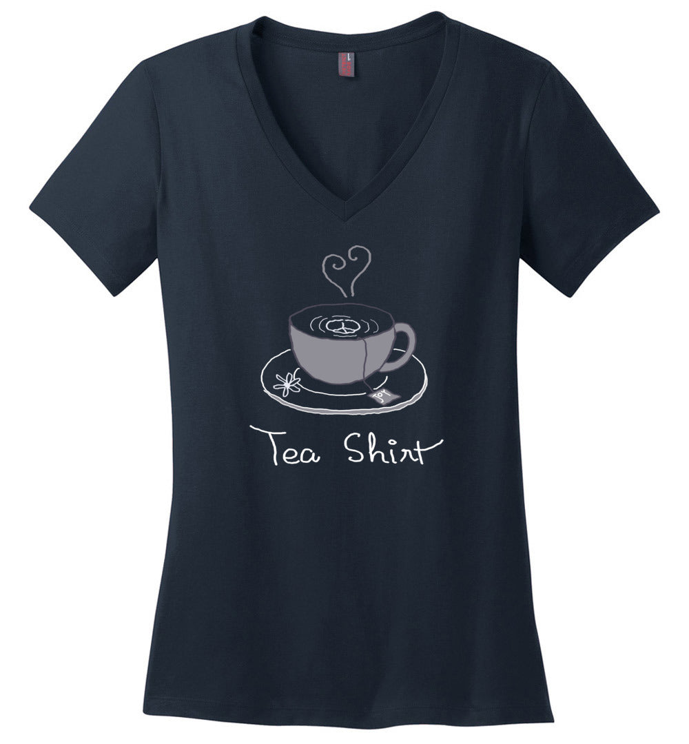 Tea Shirt V-Neck