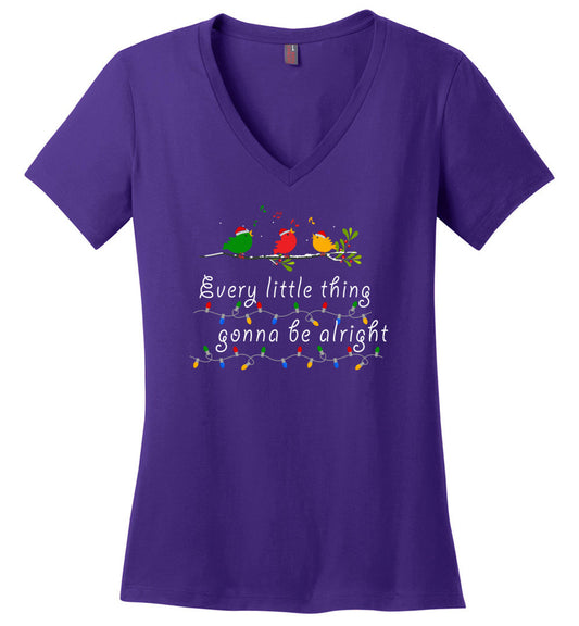 Three Little Birds V-Neck