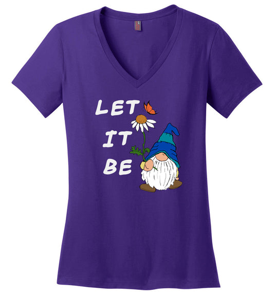 Let It Be Gnomie V-necks