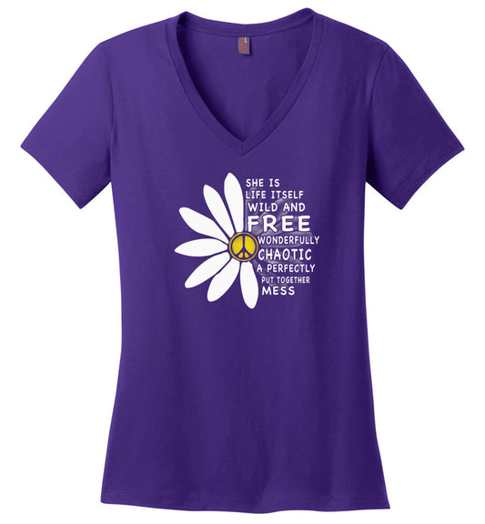 Wild And Free Daisy T-shirts