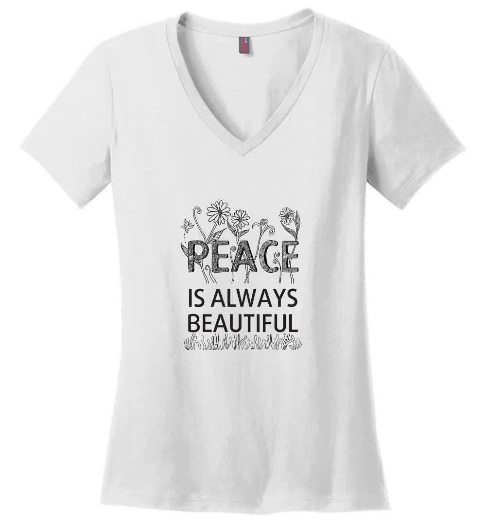 Peace Is Always Beautiful V-necks