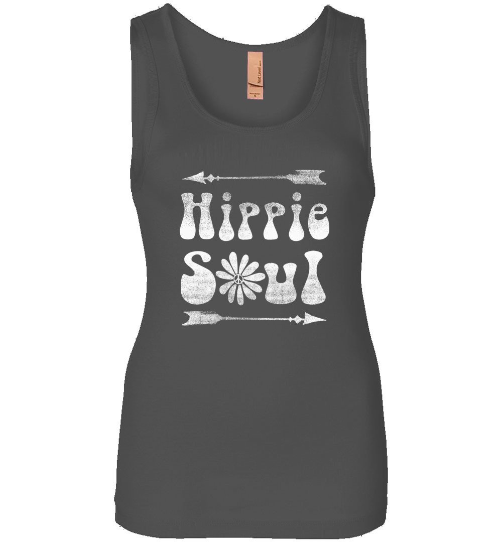 Hippie soul Tank Heyjude Shoppe Dark Grey S 