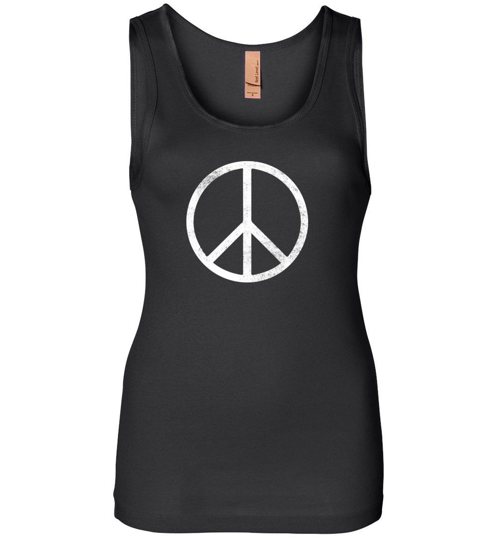 Peace On Earth Tank Heyjude Shoppe Women's Tank Black S