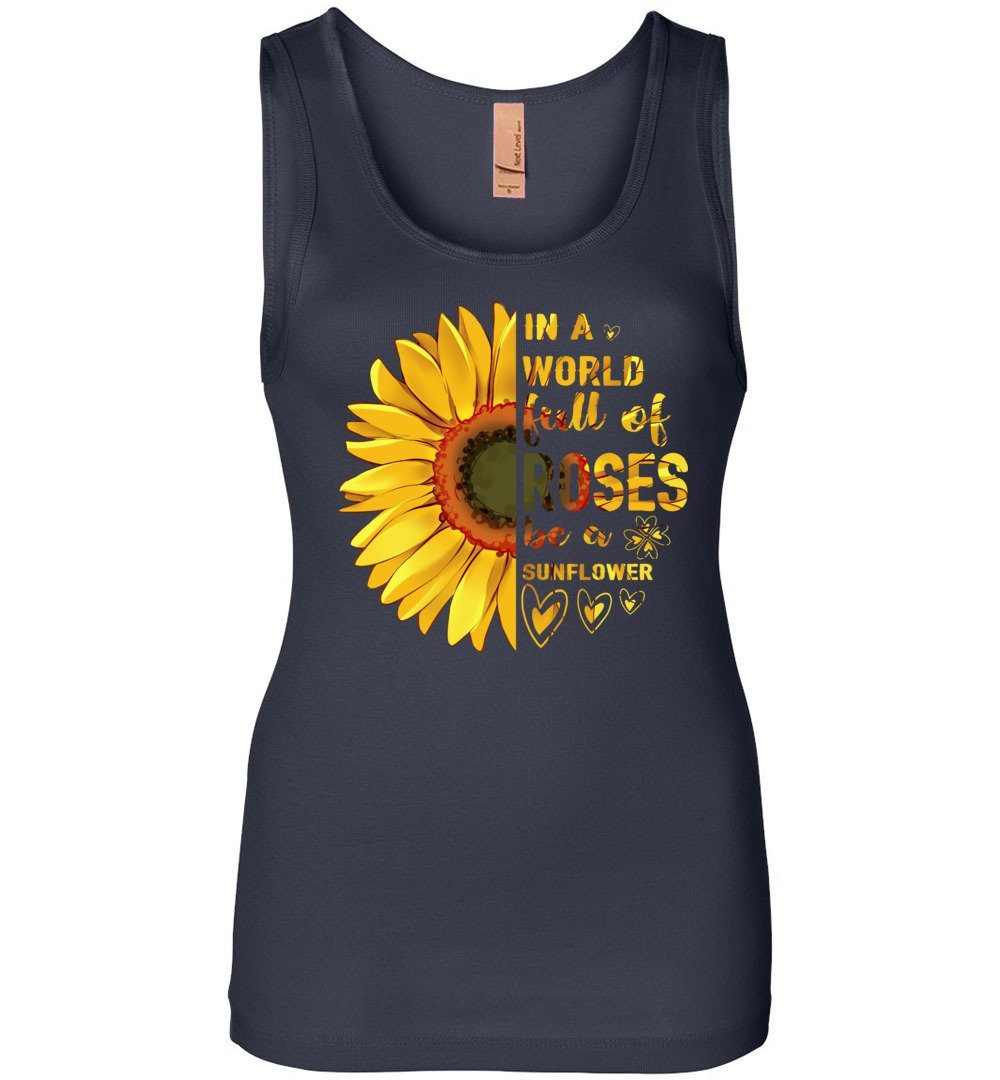 Be A Sunflower Tank Heyjude Shoppe 