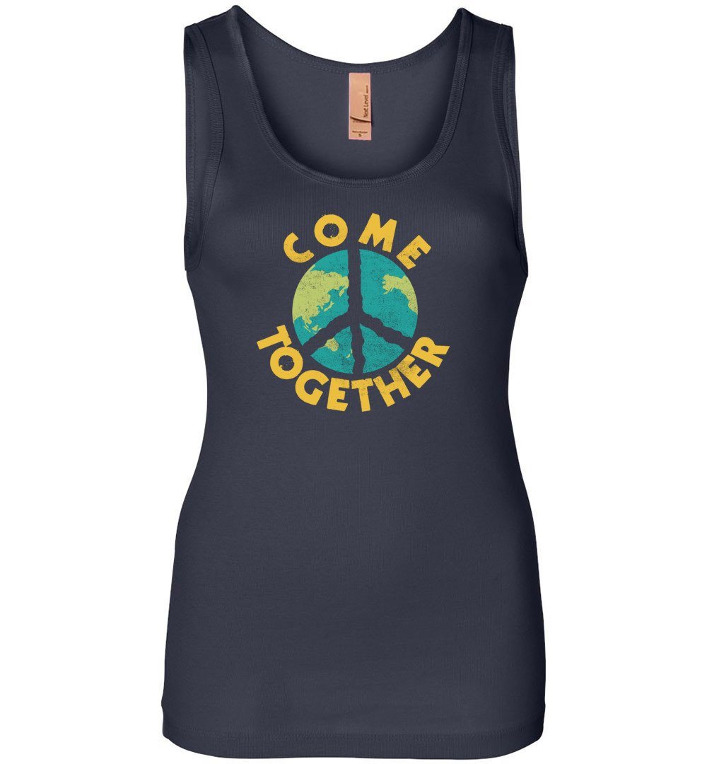 Come Together Tank Heyjude Shoppe Women's Tank Midnight Navy S