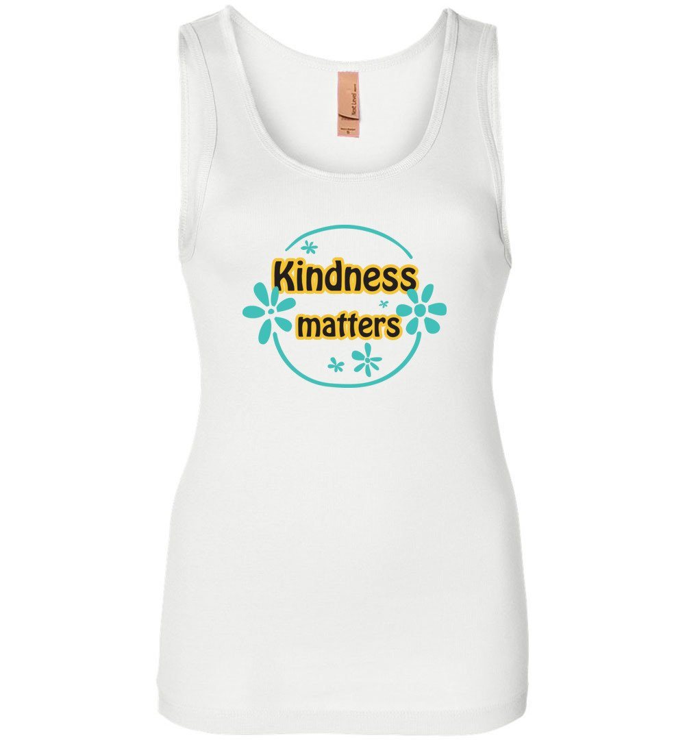 Kindness Matters Tank Heyjude Shoppe Women's Tank White S