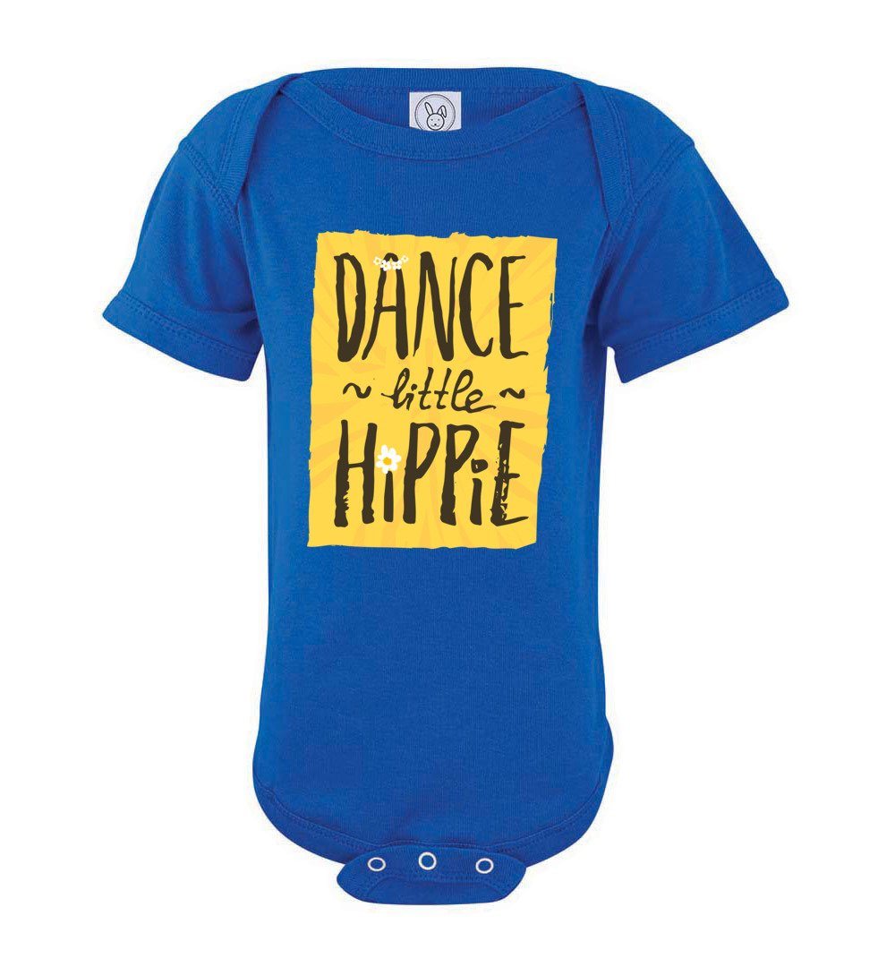 Dance Little Hippie - Infant Bodysuits Heyjude Shoppe Onesie Royal NB