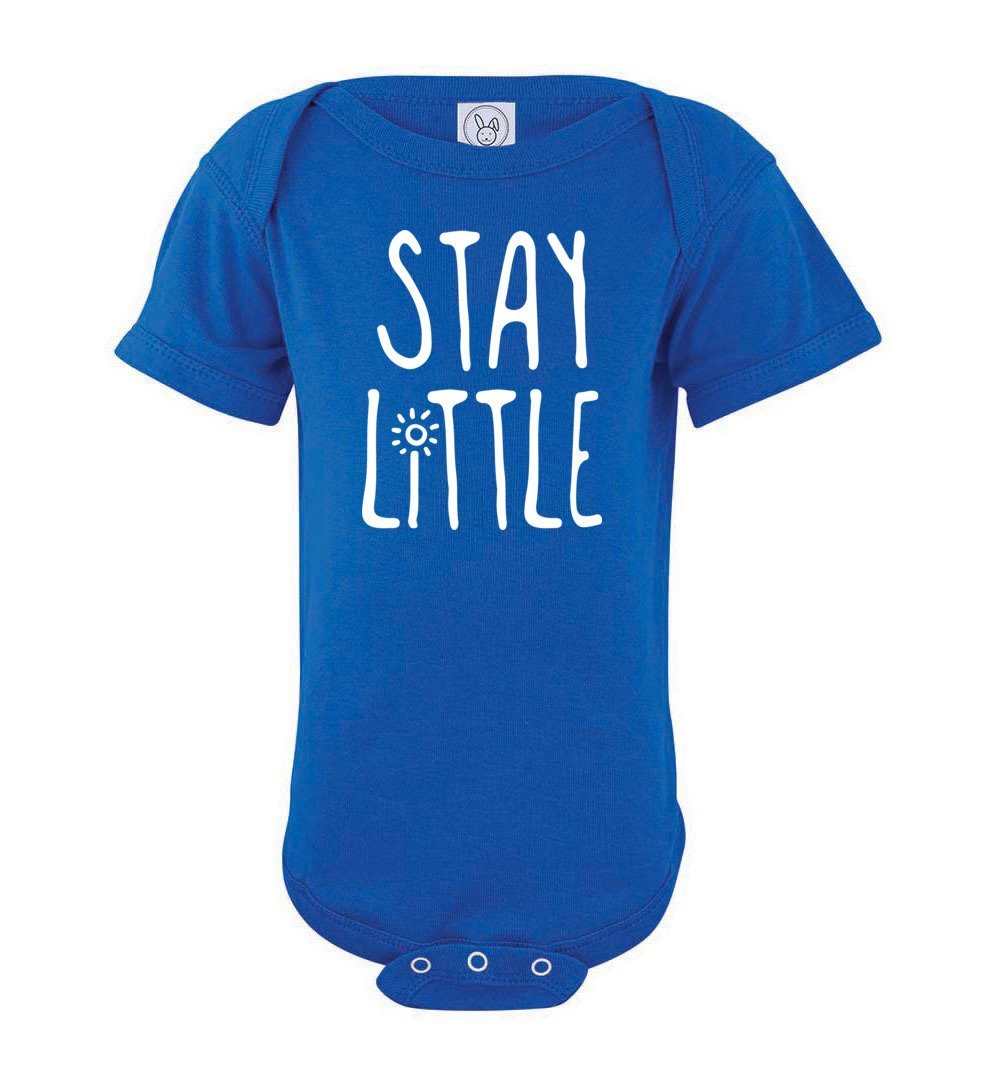 Stay Little - Infant Bodysuits Heyjude Shoppe Onesie Royal NB