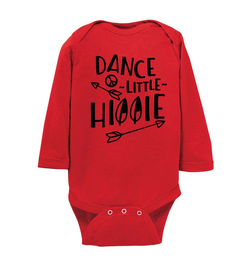 Stay Little - Infant Bodysuits Heyjude Shoppe LS Onesie Red NB
