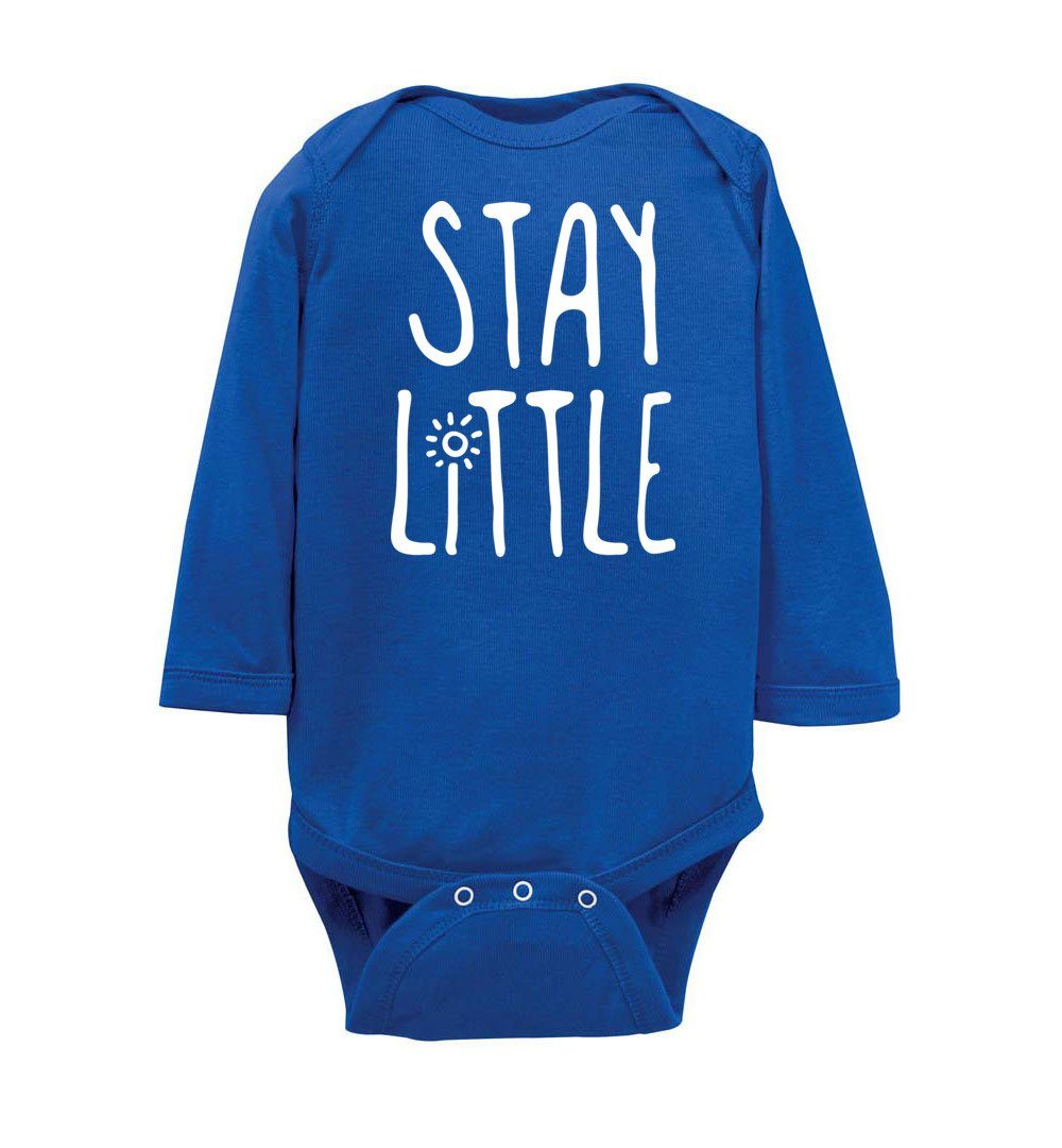 Stay Little - Infant Bodysuits Heyjude Shoppe LS Onesie Royal NB