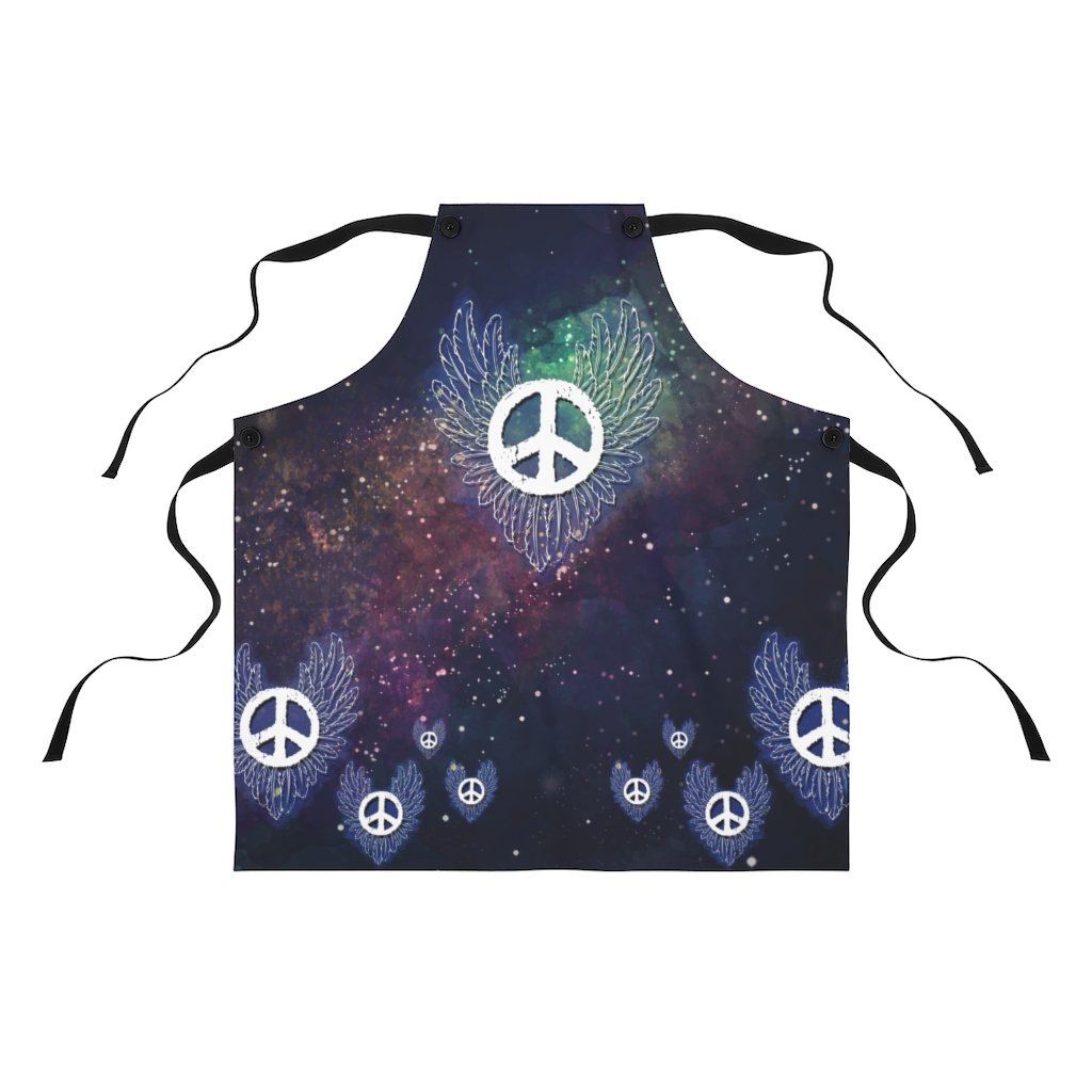 Peace Wings - Apron Accessories Printify One Size 