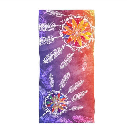 Dream Catcher - Beach Towel Home Decor Printify 30x60