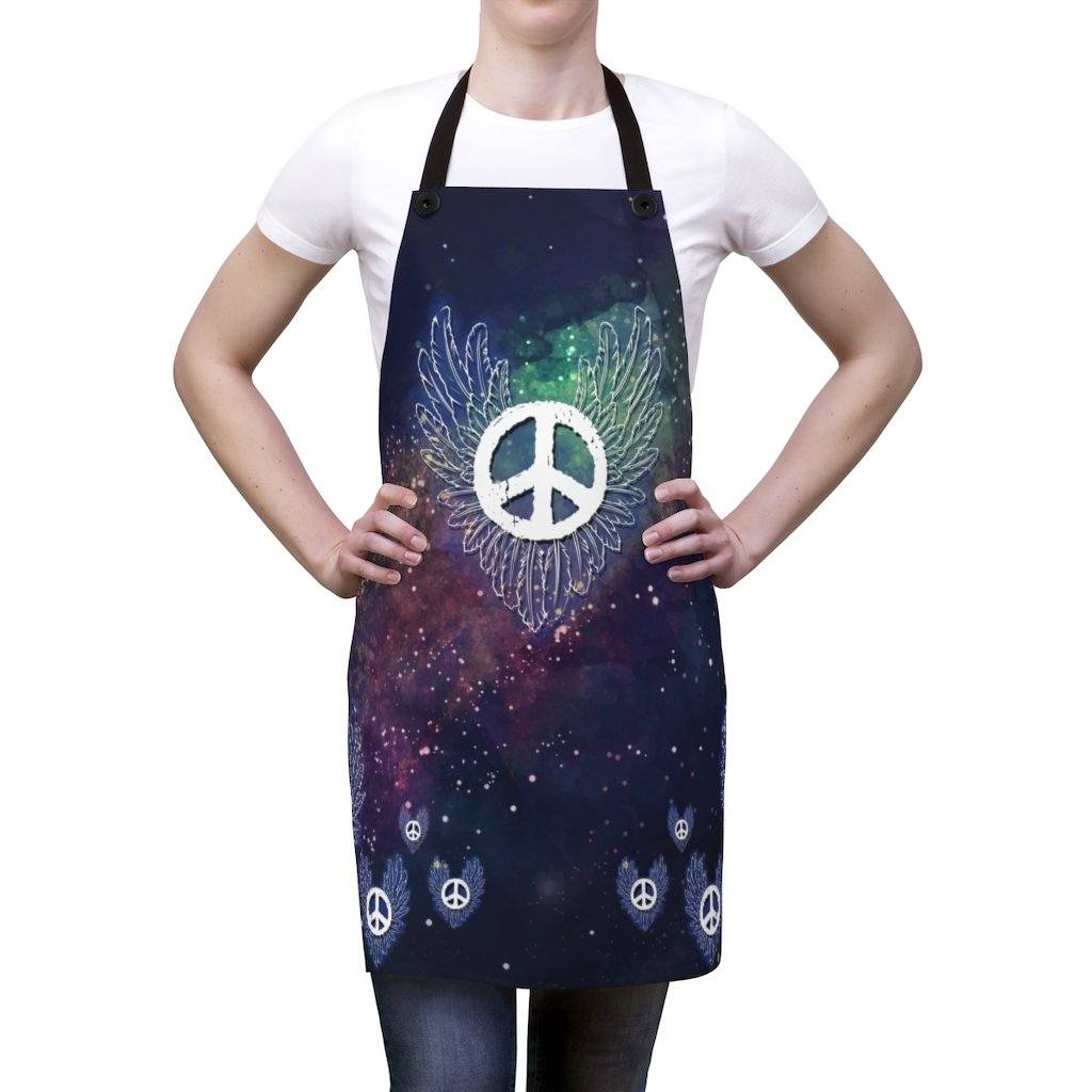 Peace Wings - Apron Accessories Printify 