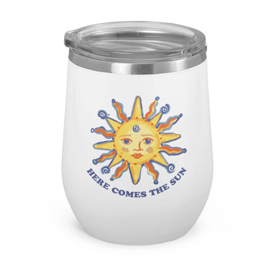 Sunshine- Wine Tumbler