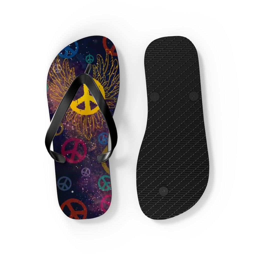 Dream Catcher Unisex Flip-Flops Shoes Printify 