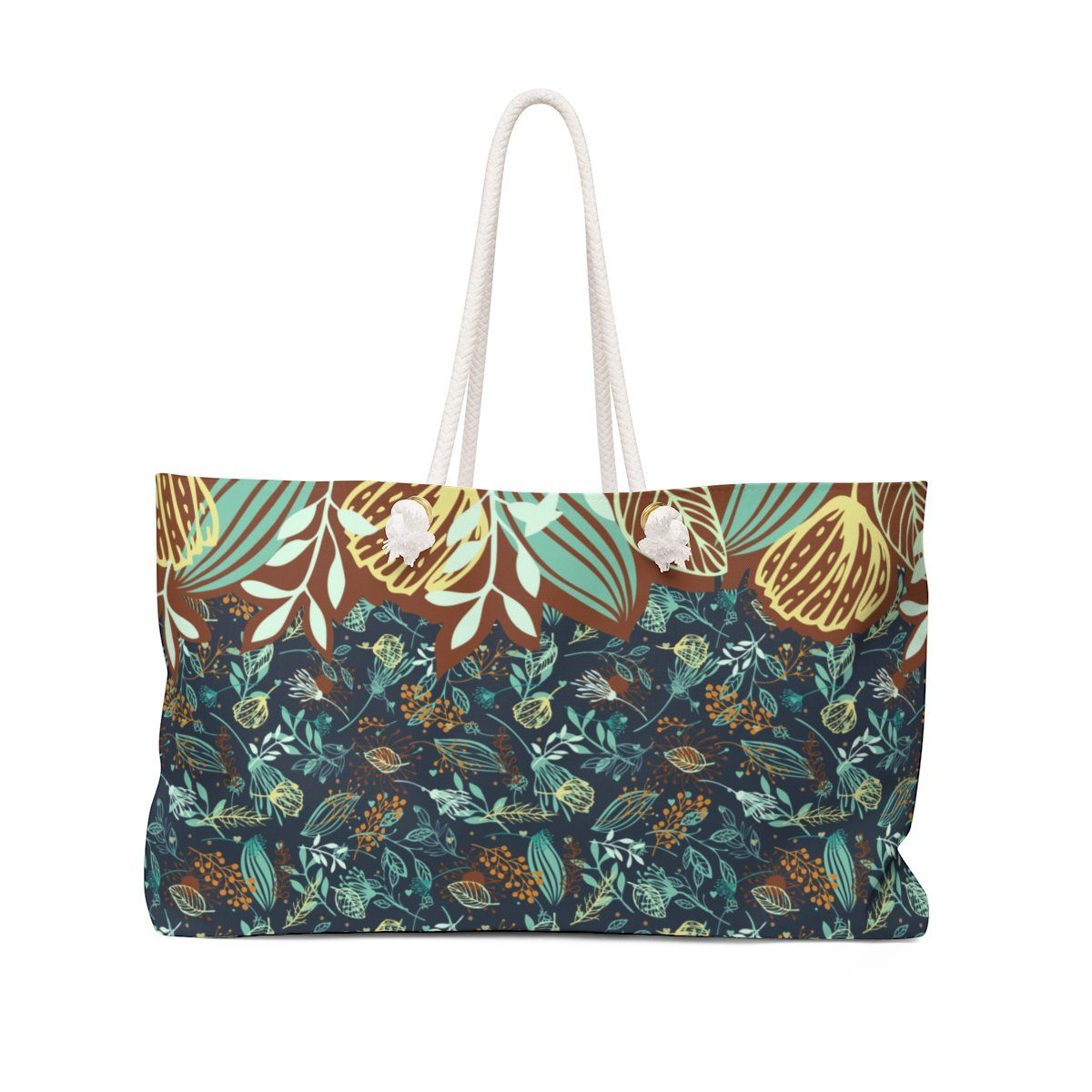 Weekender Bag - Boho Floral Bags Printify 24x13 
