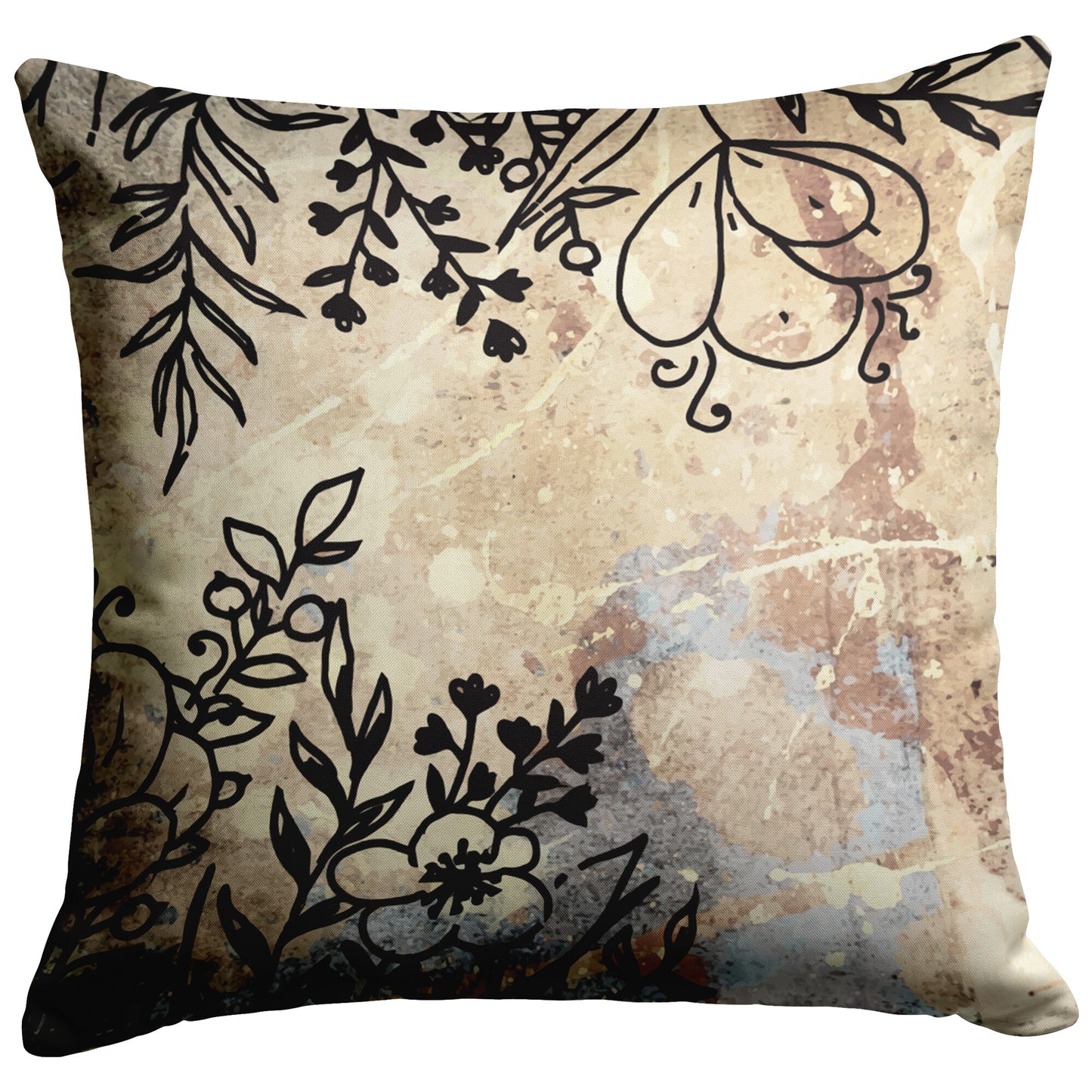 Boho Floral Pillows And Covers