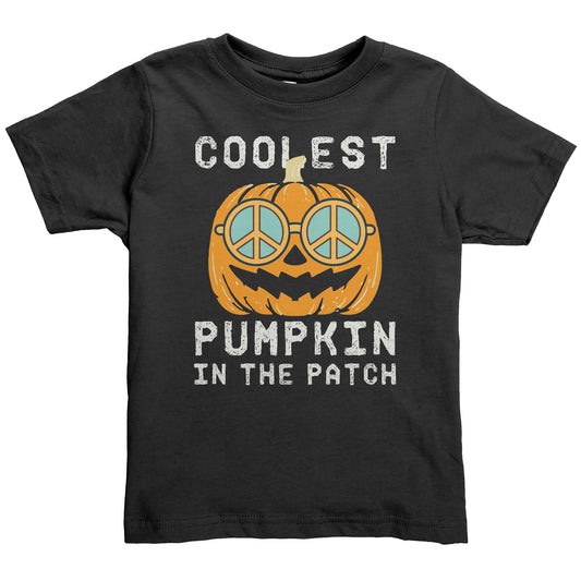 Coolest Pumpkin Cute Girl Toddler Shirt