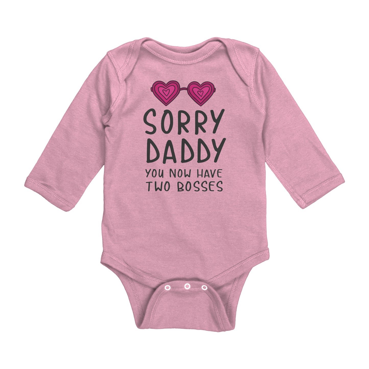 Daddy Have Two Bosses- Infant Bodysuits