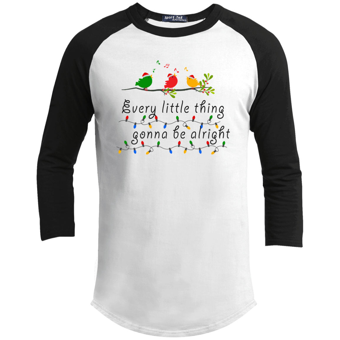 Little Birds 3/4 Raglan Sleeve Shirt