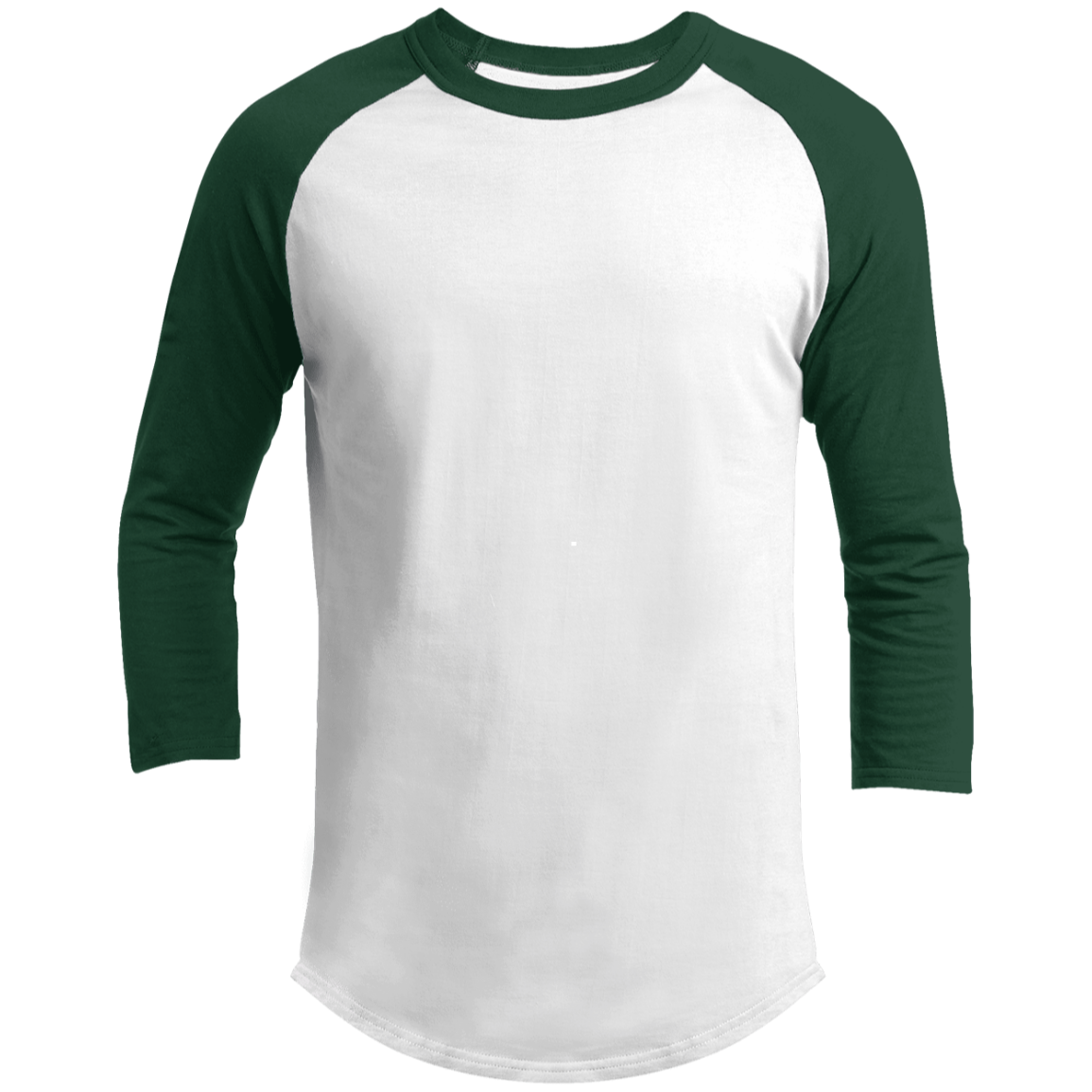 Customizable 3/4 Sleeve Raglan Holiday T-shirts