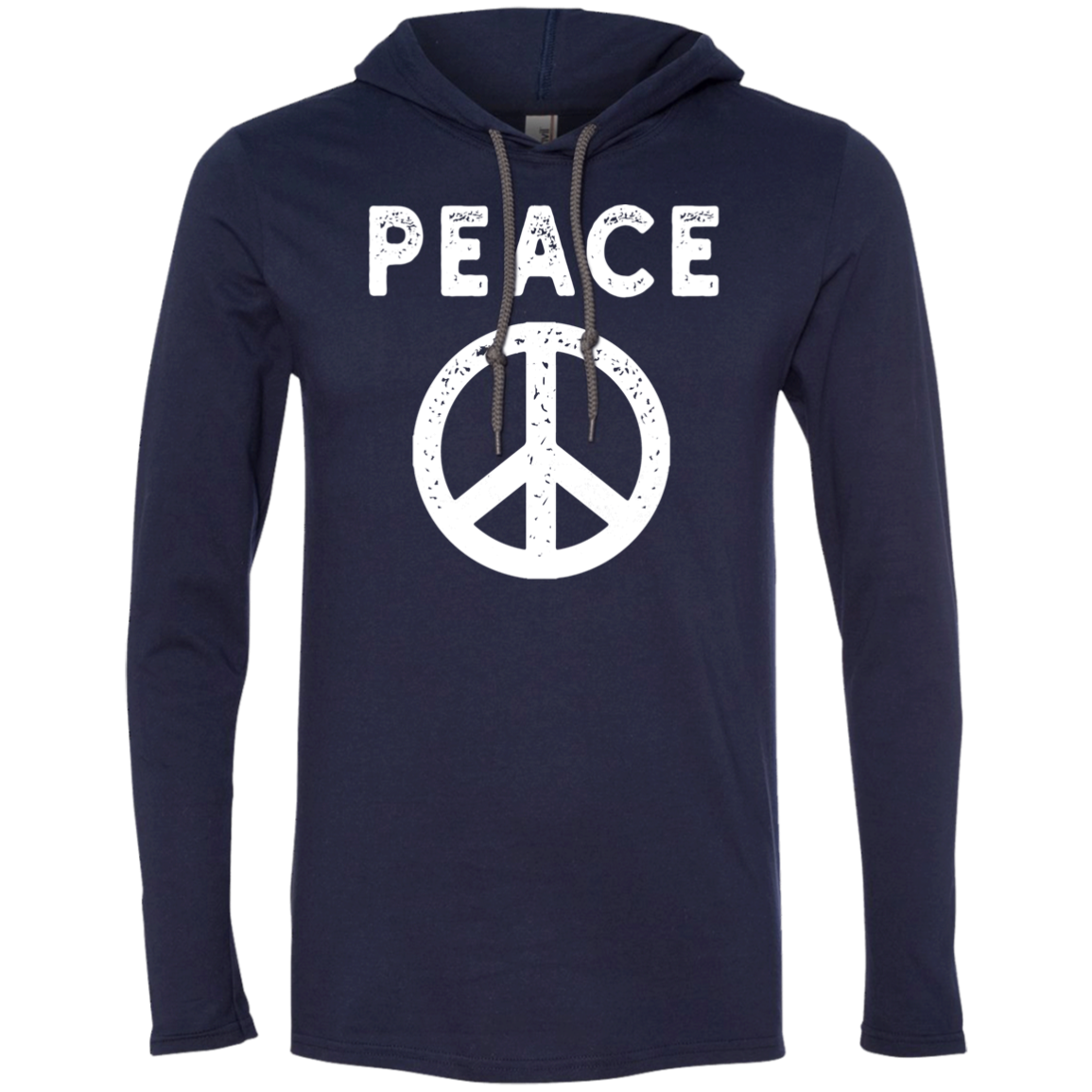 Peace Sign  LS T-Shirt Hoodie