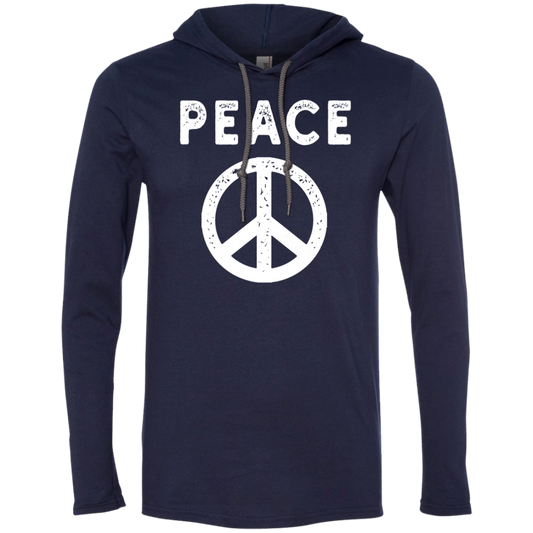 Peace Sign  LS T-Shirt Hoodie