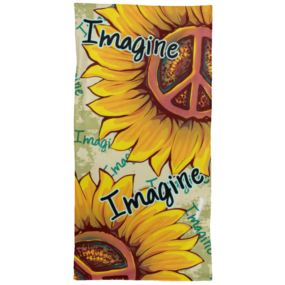 Imagine- Sunflower- Hand Towel