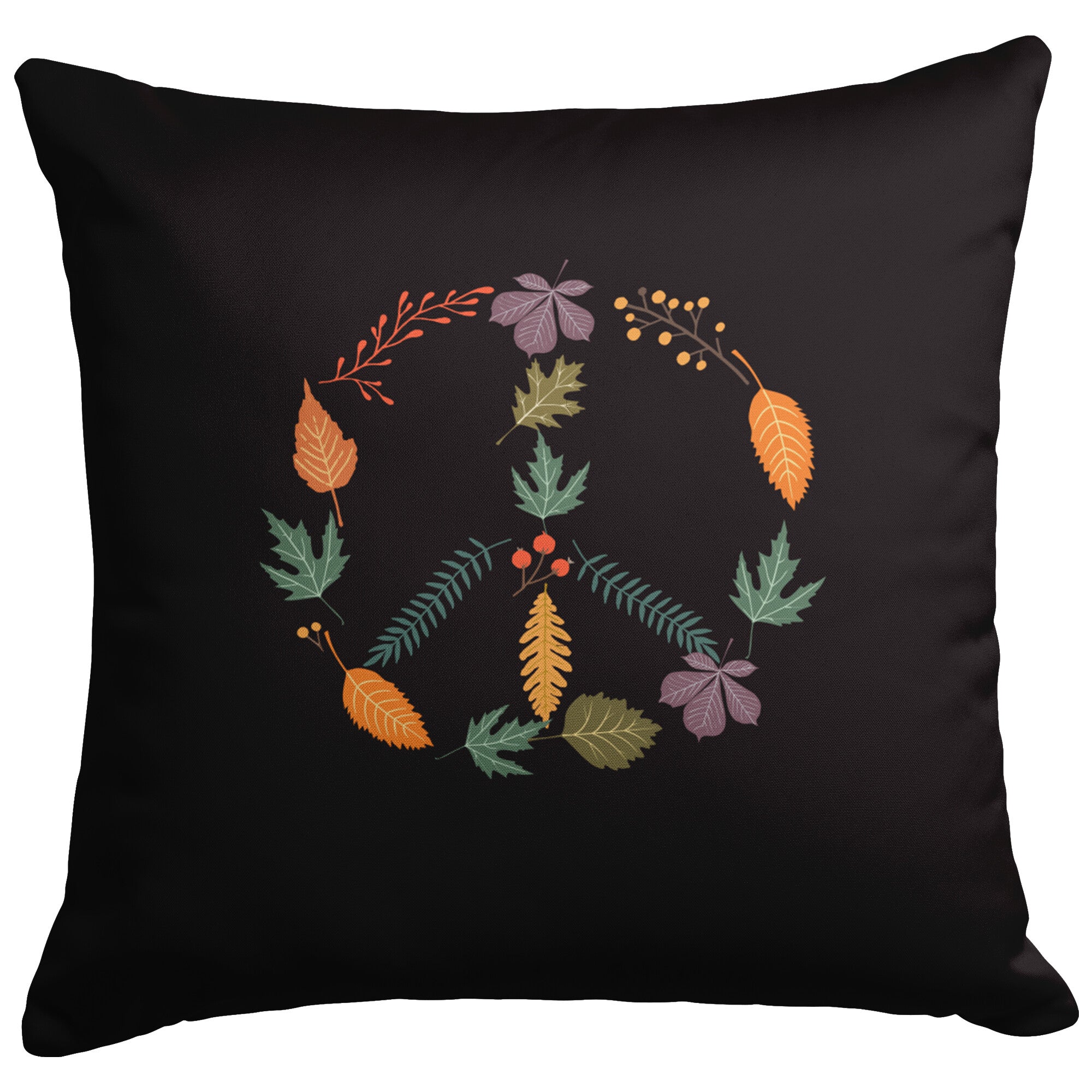 Fall Peace Sign Fall Peace Sign Pillows And Covers – Hey Jude Shoppe