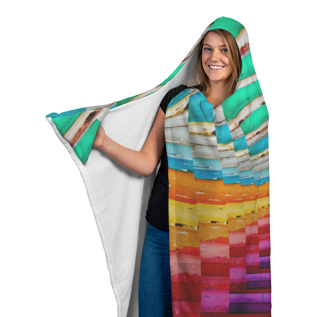 Hippie Van Hooded Blanket