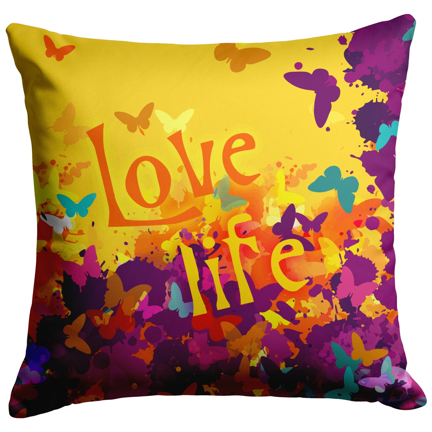 Love Life - Butterflies - Pillows And Covers