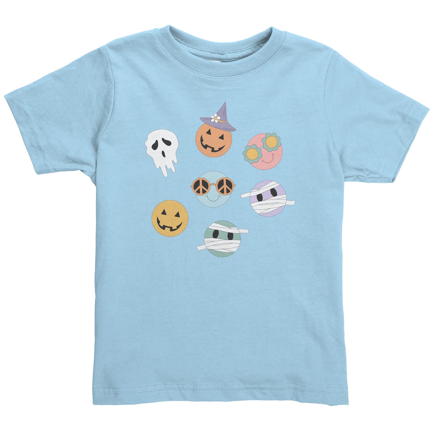 Mummy Smile Cute Halloween Toddler Shirt