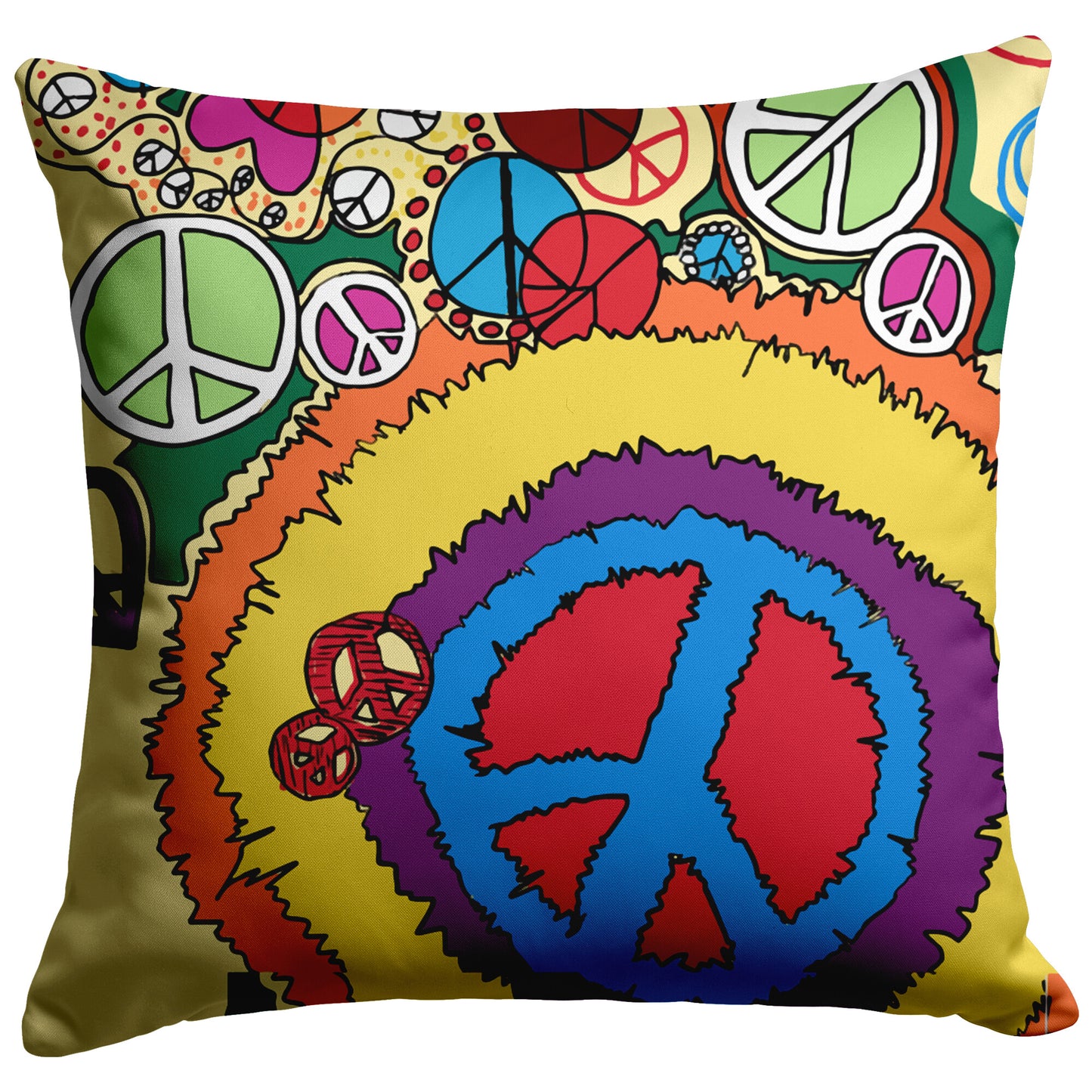 Peace And Love Pillows And Covers
