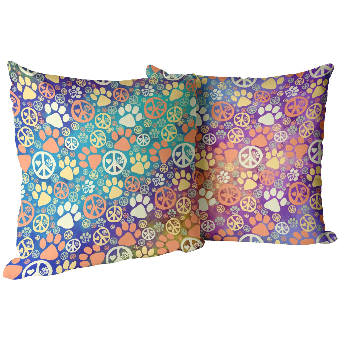 Peace And Paws Pillows And Covers